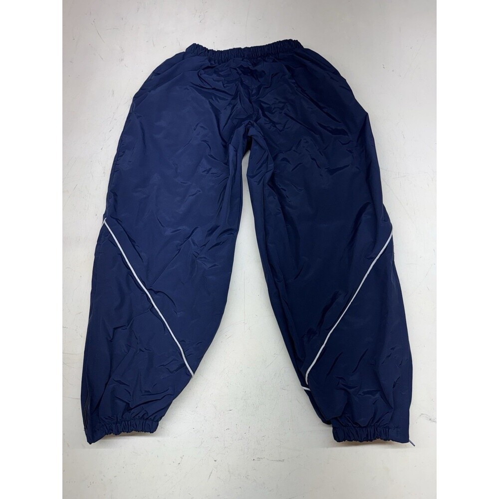 Vintage Air Force Track Pants Size Small Blue PTU Mesh Lined Nylon Reflective